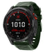 Garmin Fenix 7x siliconen bandje (donkergroen)