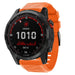 Garmin Fenix 7x siliconen bandje (oranje)