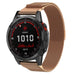 Garmin Fenix 7x Milanese band (rosé goud)