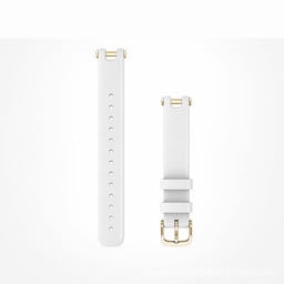 Garmin Lily leren bandje (wit)
