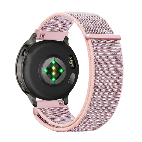 Bandz Garmin Venu 2s Nylon Loop Strap (Pink Sand)