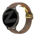 Bandz Garmin Vivomove Luxe Lederen band 