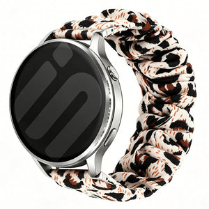 Garmin Vivoactive 5 scrunchie bandje (luipaard)