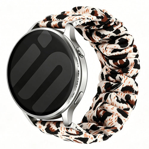 Garmin Vivoactive 5 scrunchie bandje (luipaard)