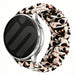 Garmin Vivoactive 5 scrunchie bandje (luipaard)