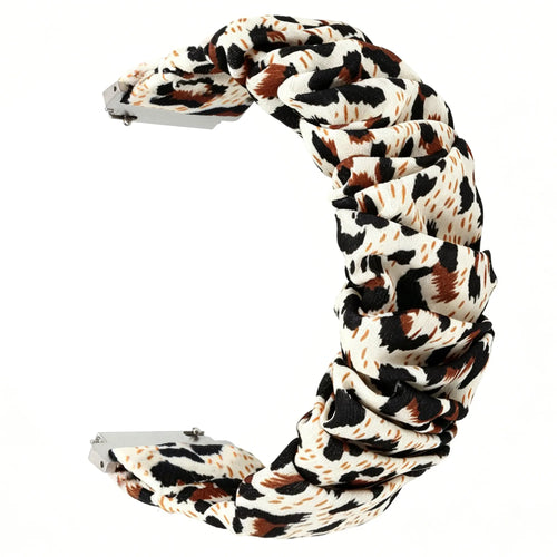 Garmin Vivoactive 5 scrunchie bandje (luipaard)