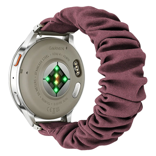 Garmin Forerunner 645 Scrunchie Strap (Smoke Purple)