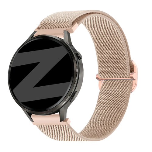 Nylon Elastic Strap, milk tea