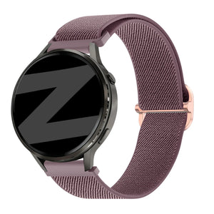 Nylon Elastic Strap, smoke purple