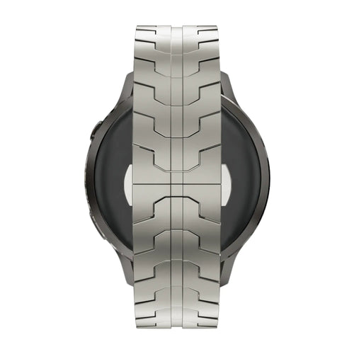 Bandz Garmin Venu 3 Steel Strap 'Iron' (Titanium)