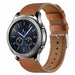 Samsung Gear S3 leren bandje (strak bruin)