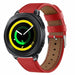 Samsung Gear Sport leren bandje (rood)