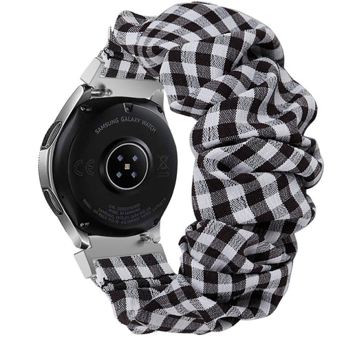 Samsung Galaxy Watch 3 41mm Scrunchie Strap (Tartan)