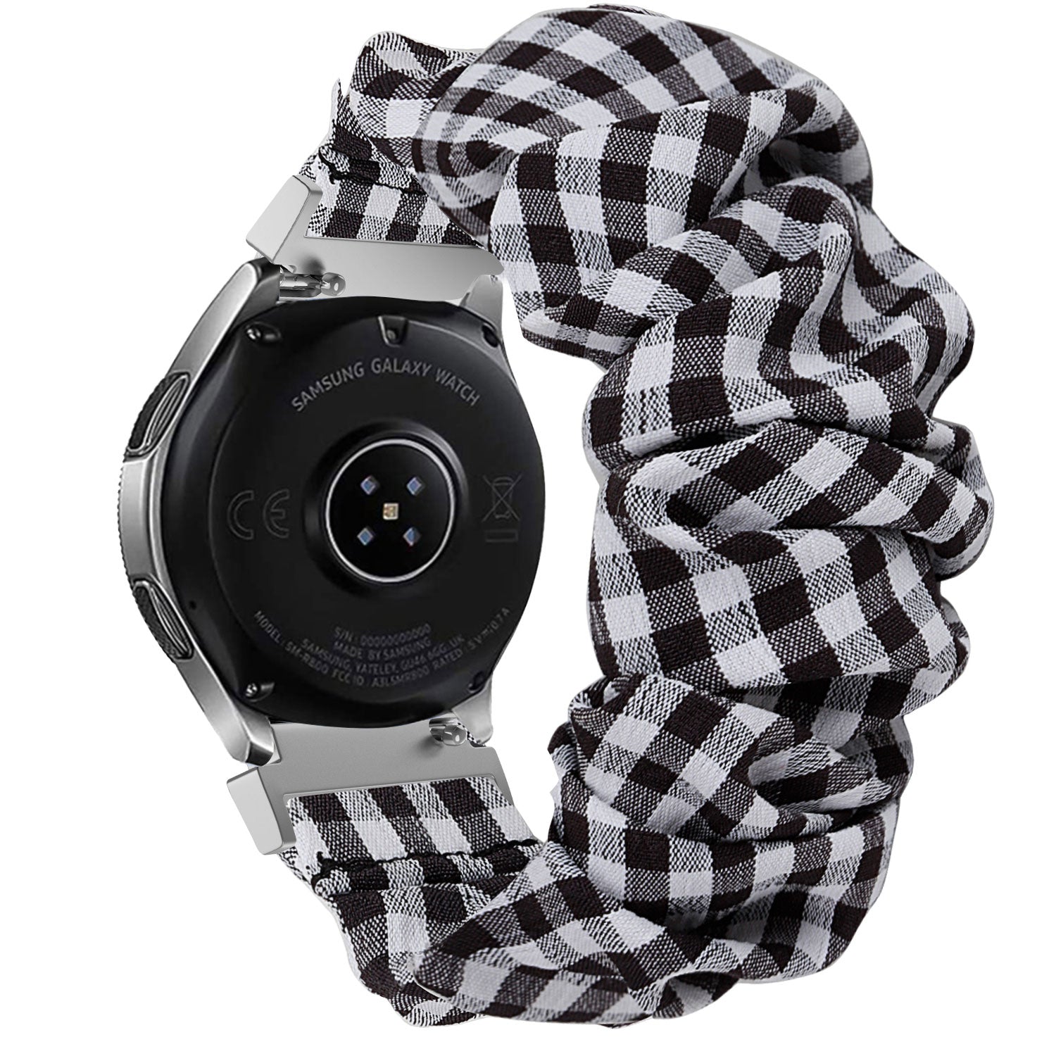 Samsung Galaxy Watch 5 Pro scrunchie bandje (geruit)