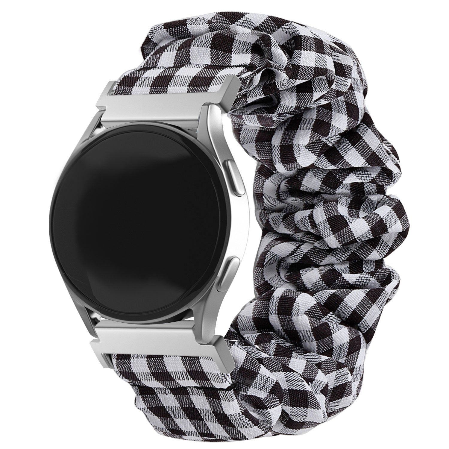Samsung Galaxy Watch 6 Classic 47mm scrunchie bandje (geruit)