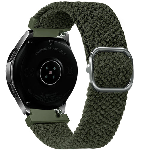 Huawei Watch GT 6 - 46mm verstelbaar geweven bandje (groen)