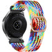 Watch Strap Woven Nylon 20mm - Quick Release (Rainbow)