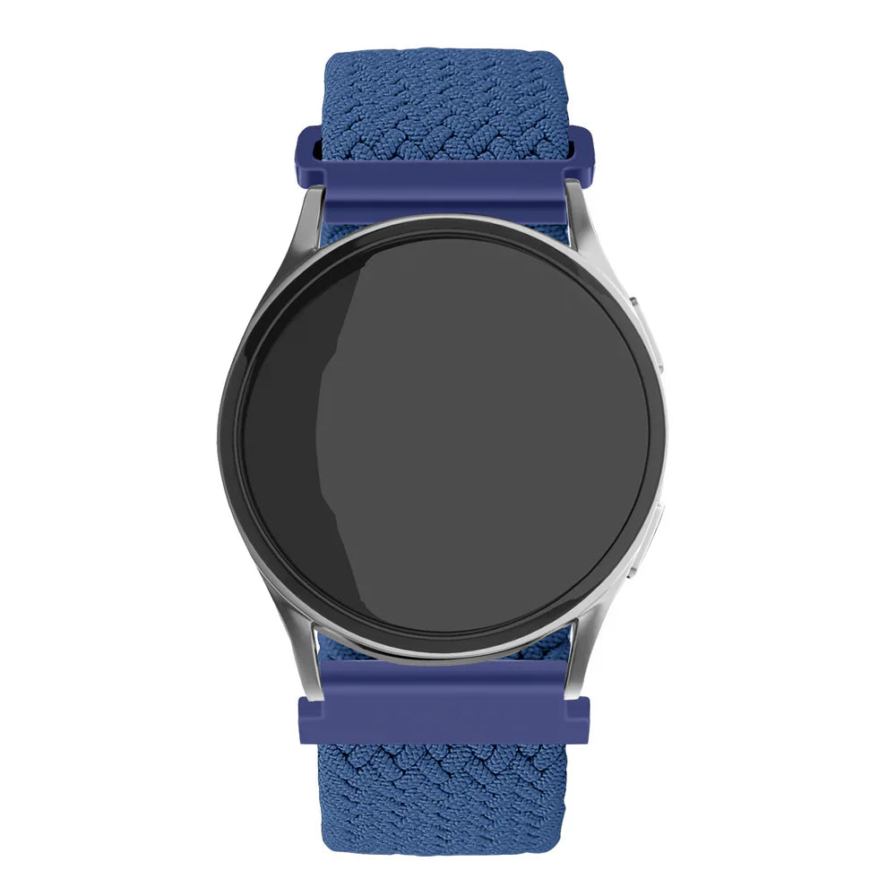 Withings ScanWatch Nova verstelbaar geweven band (blauw)