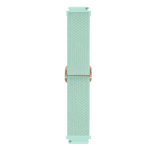 Amazfit Active 2 verstelbaar geweven band (turquoise)