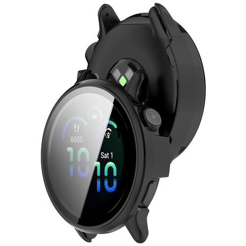 Garmin Vivoactive 6 hard case met glas (zwart)
