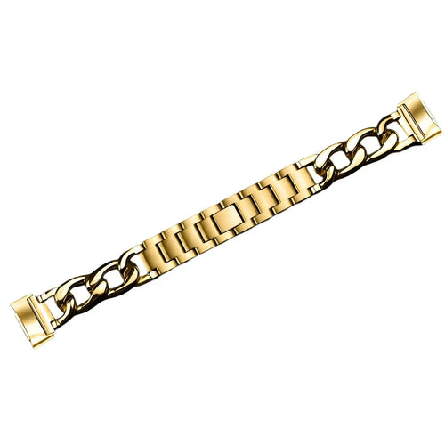 Fitbit Charge 6 Steel Chain Strap (Gold)