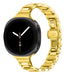 Samsung Galaxy Watch 8 - 44mm slimfit stalen band (goud)