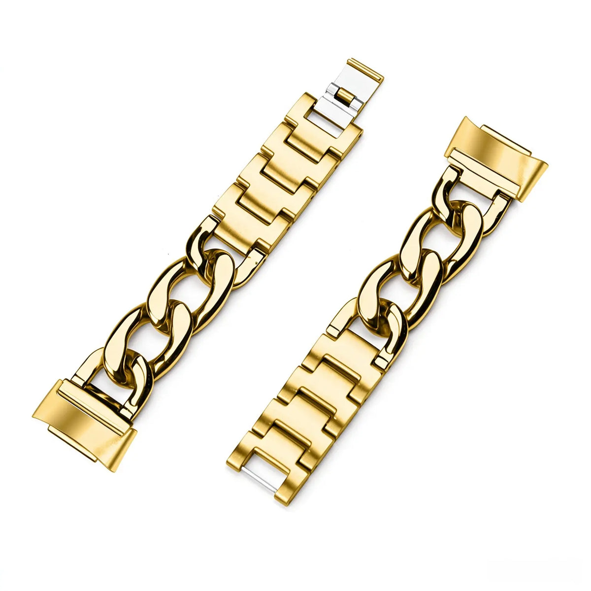 Fitbit Charge 6 Steel Chain Strap (Gold)
