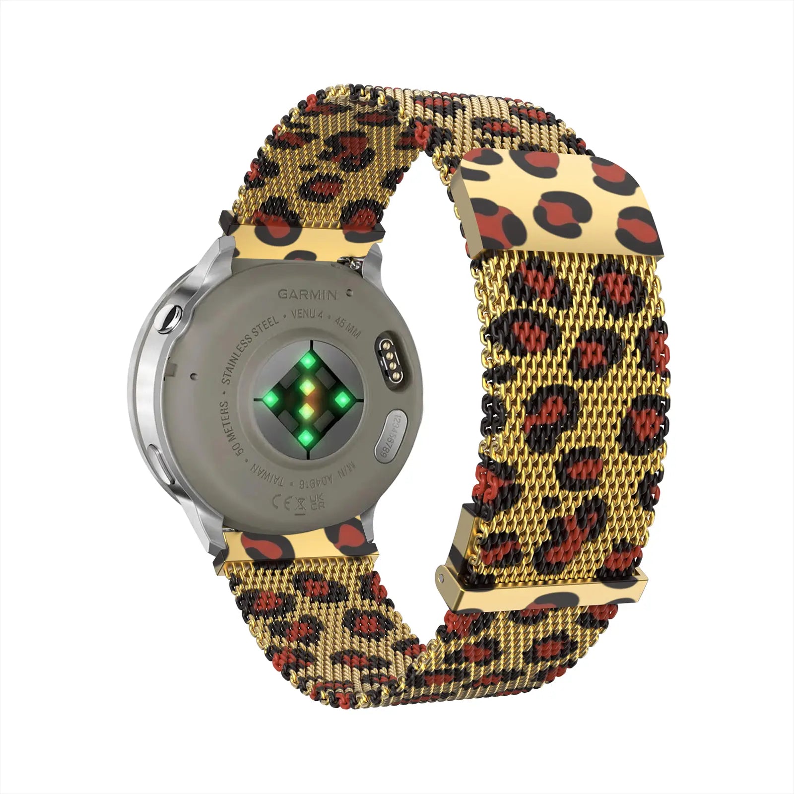 Garmin Forerunner 170 Milanese band (gold leopard)