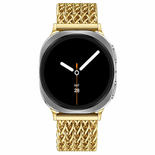 Samsung Galaxy Watch 8 - 40mm Metal Mesh Strap (Gold)