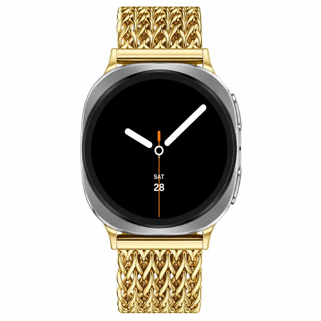 Samsung Galaxy Watch 9 - 40mm Metal Mesh Strap (Gold)