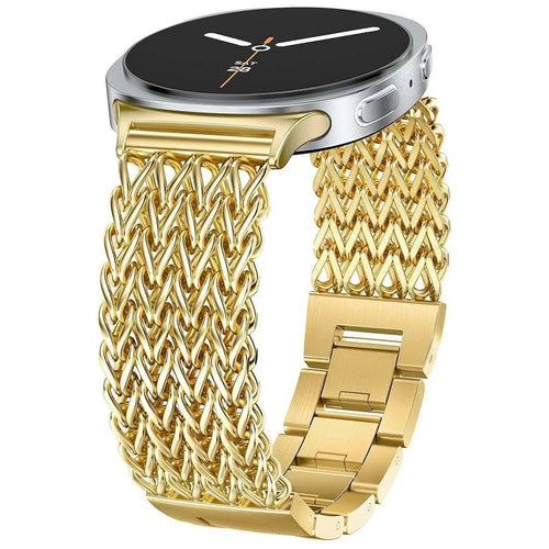 Samsung Galaxy Watch 8 - 40mm Metal Mesh Strap (Gold)