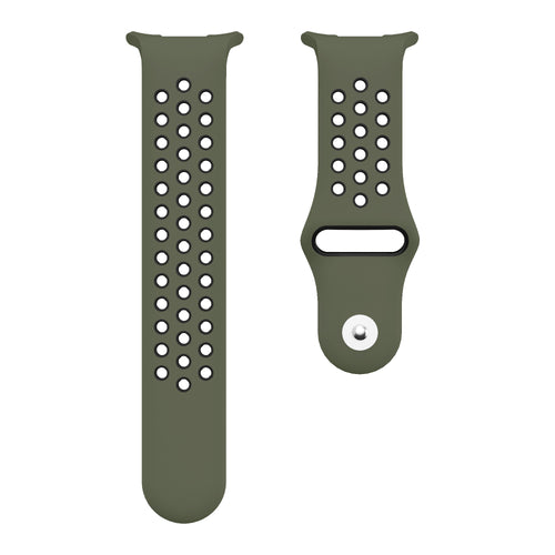 Samsung Galaxy Watch Ultra sport band (legergroen/zwart)