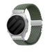 Garmin Quatix 8 Pro - 47mm Braided Strap P-Buckle (Green with Silver)