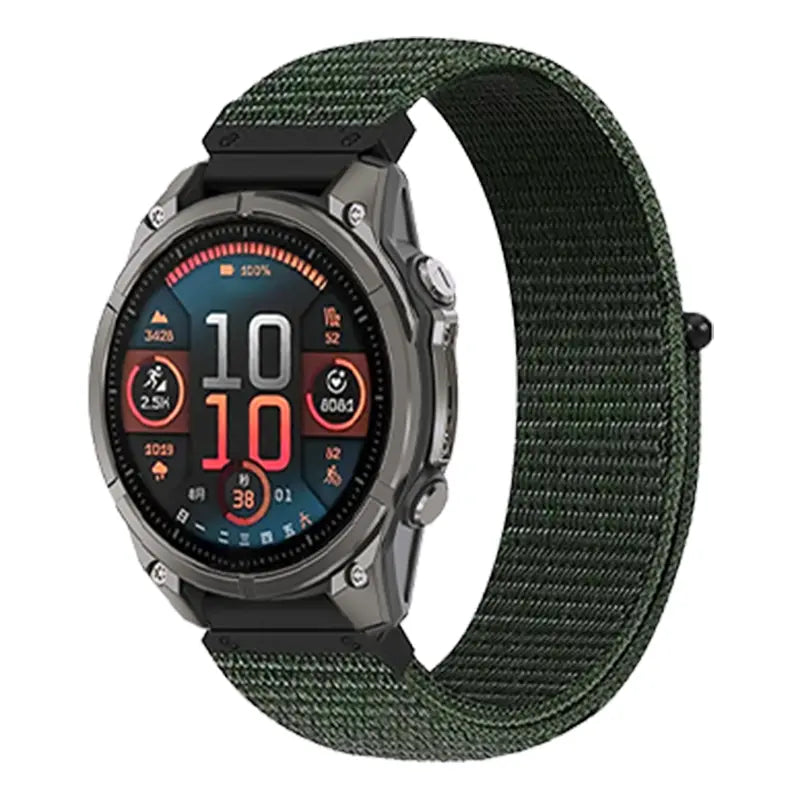 Garmin Descent MK3i - 51mm Premium Nylon Strap (Green)