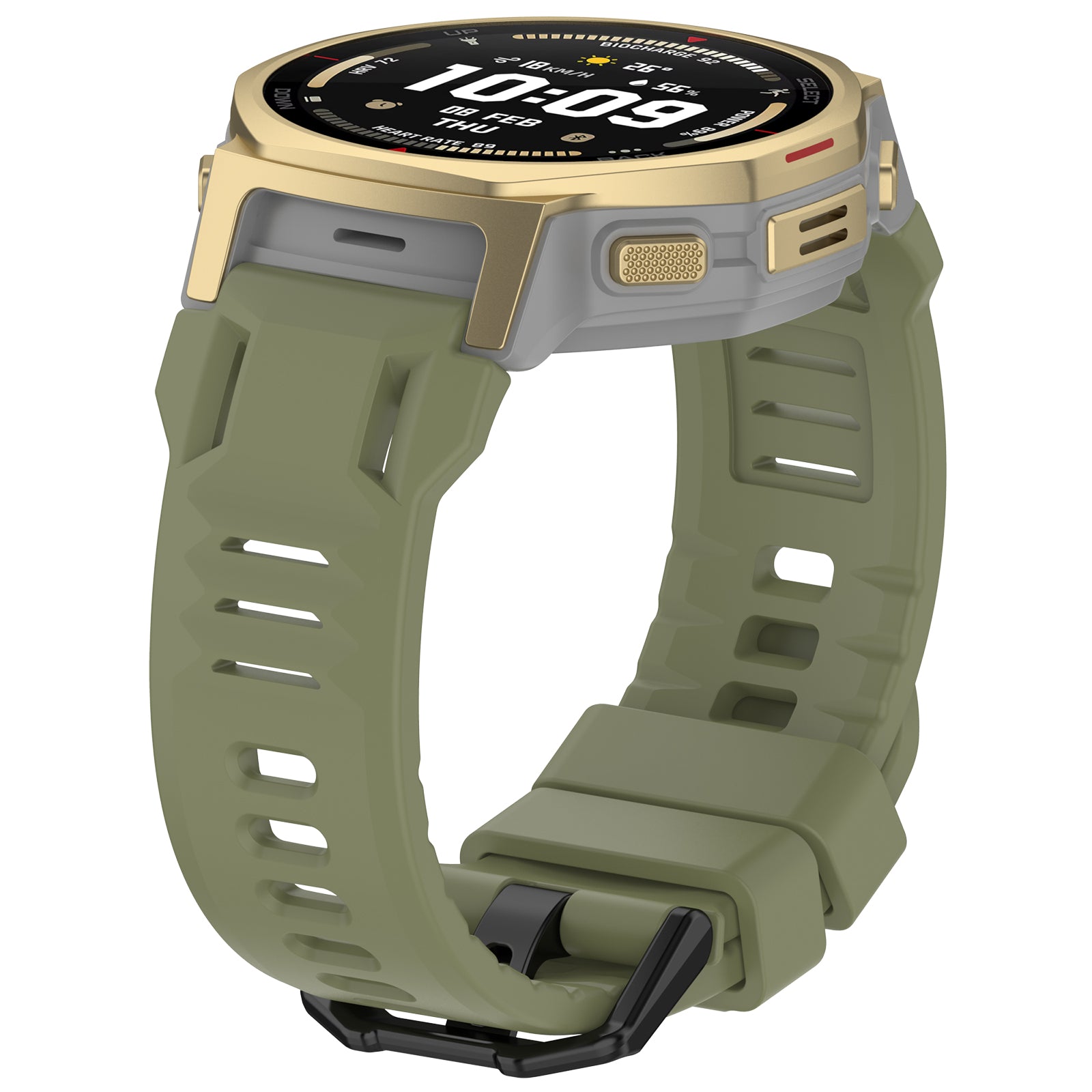 Amazfit T-Rex 3 Pro - 44mm Silicone Strap (Green)