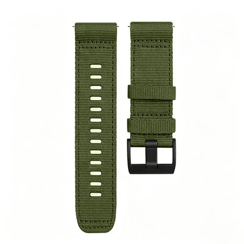 Garmin Venu X1 nylon gesp band (groen)
