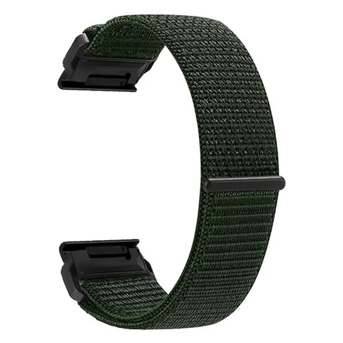 Garmin Quatix 8 Pro - 47mm Premium Nylon Strap (Green)