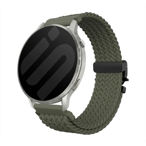 Garmin Forerunner 170 Braided Strap P-Buckle (Green)