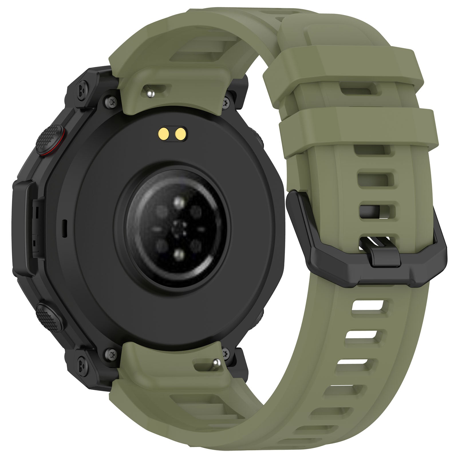 Amazfit T-Rex 3 Pro - 48mm siliconen bandje (donkergroen)