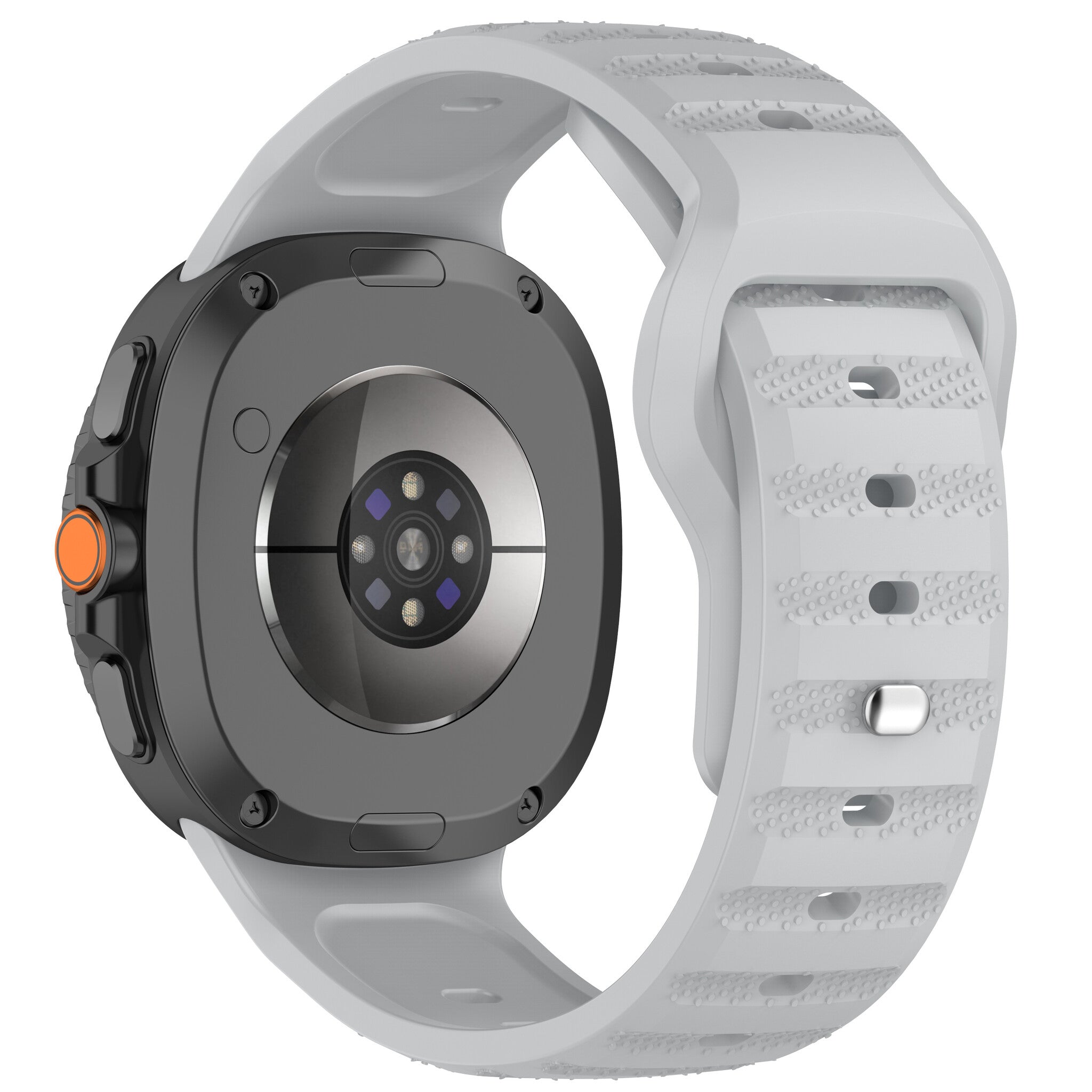 Samsung Galaxy Watch 8 - 44mm Outdoor Silicone Strap (Grey)