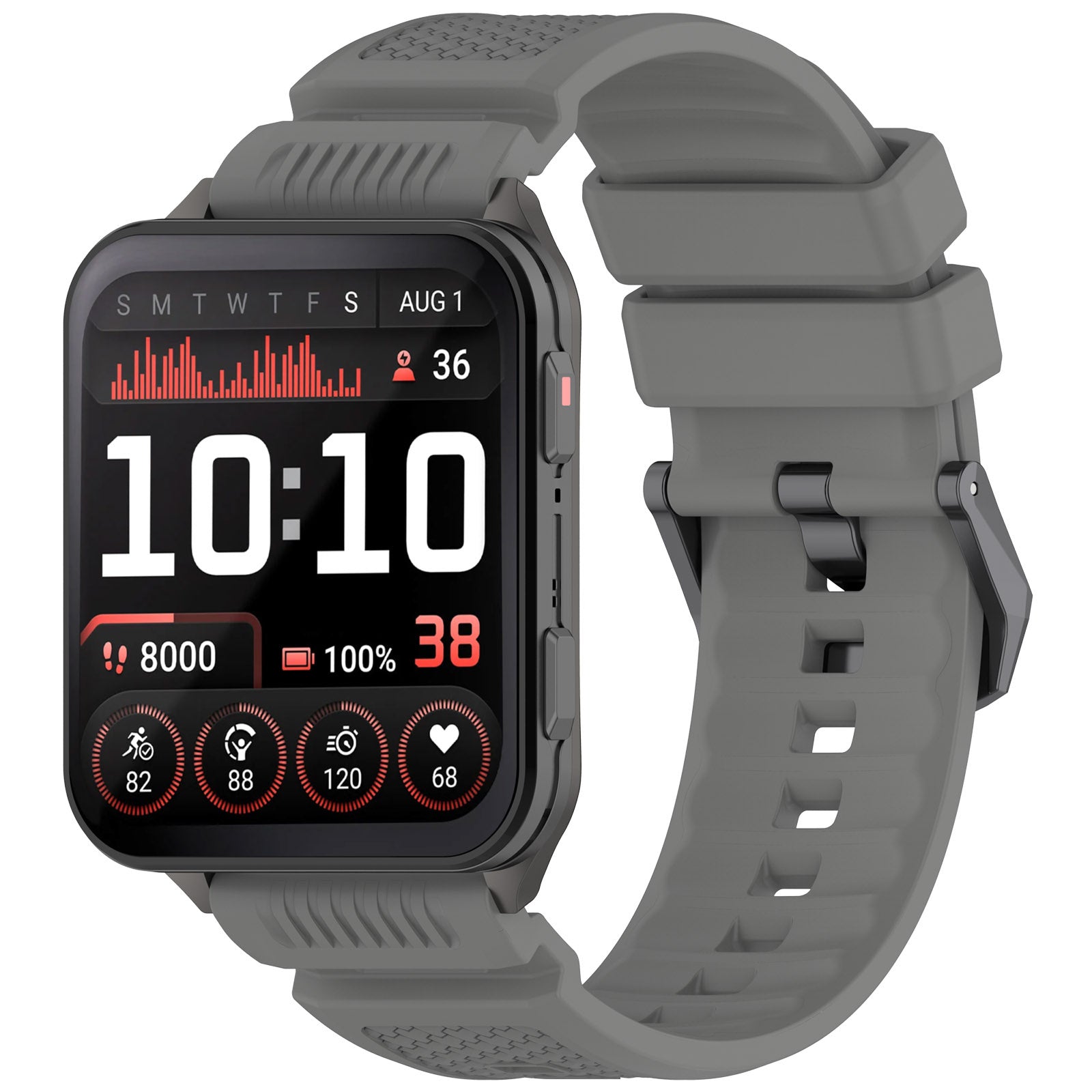 Garmin Venu X1 siliconen bandje (grijs)
