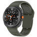 Samsung Galaxy Watch 8 Classic outdoor siliconen bandje (donkergroen)