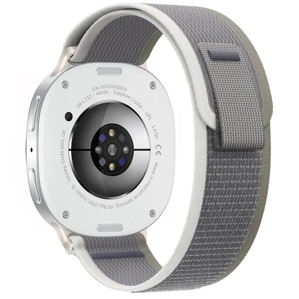Samsung Galaxy Watch 8 - 44mm trail nylon band (grijs)