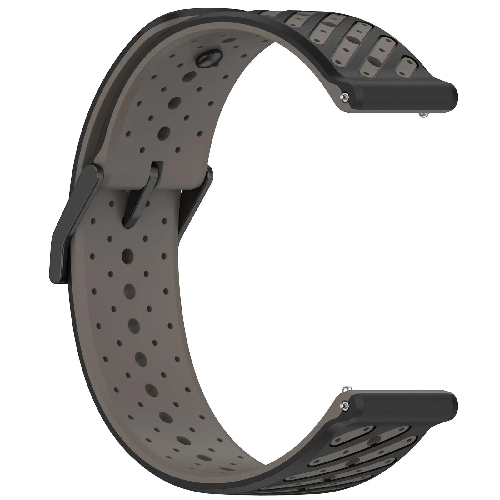 Gard Pro Health Smartwatch 2 gestreept siliconen bandje (grijs)