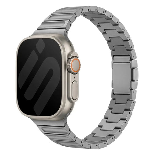 Apple Watch Ultra magetische titanium band (grafiet)