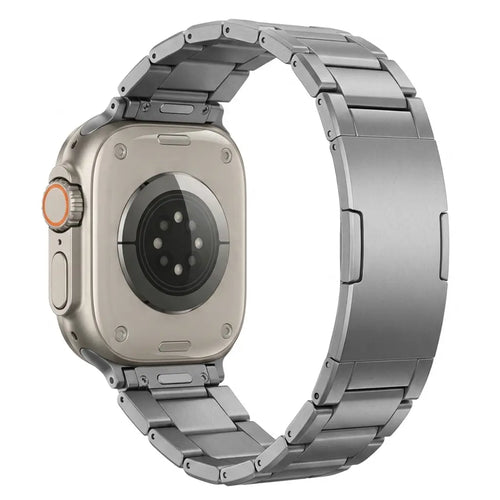 Apple Watch verfijnde titanium band (grafiet)