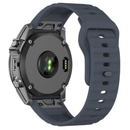 Garmin Instinct 3 - 45mm outdoor siliconen band (grijsblauw)