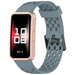 Huawei Band 8 siliconen air bandje (grijsblauw)