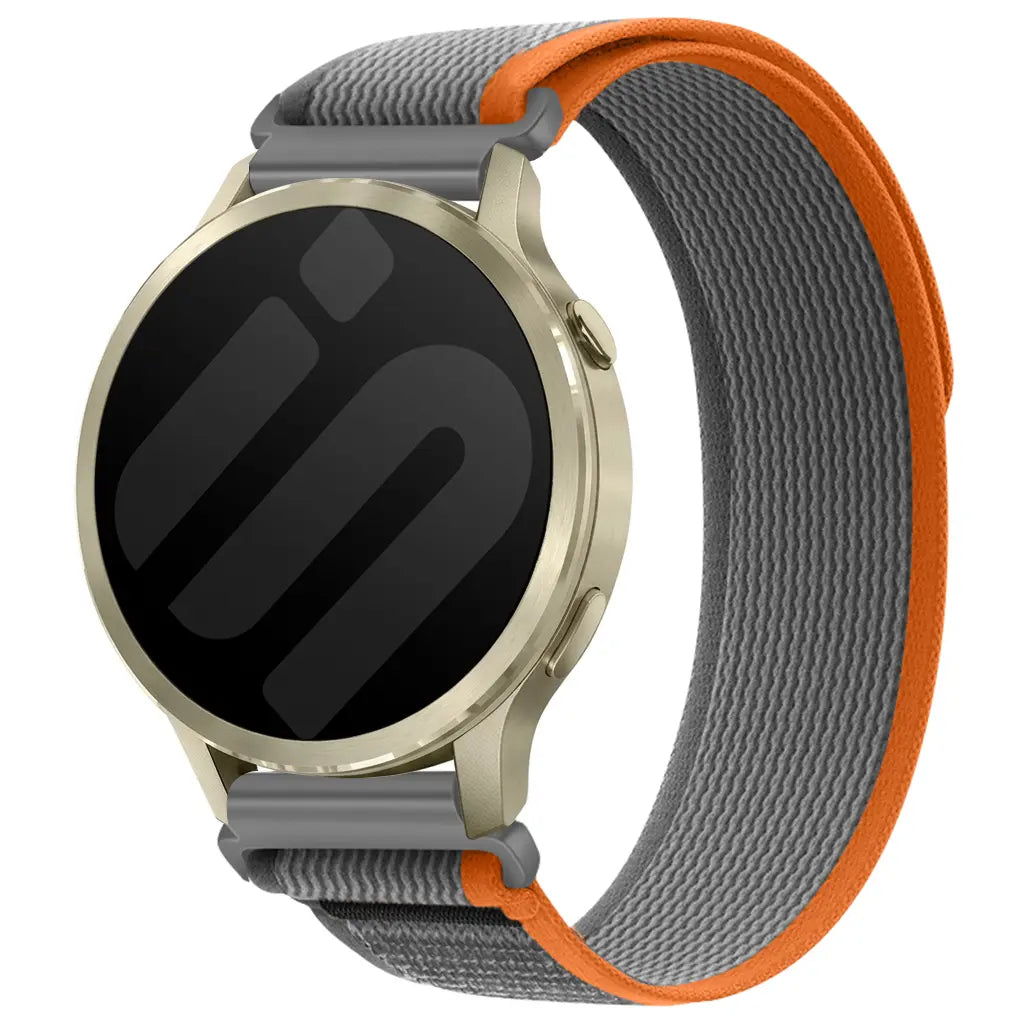Garmin Bounce 2 Trail Nylon Strap (Grey/Orange)
