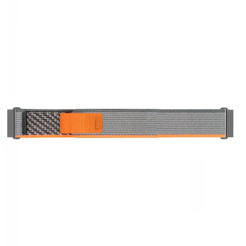 Garmin Venu 3 Trail Nylon Strap (Grey/Orange)